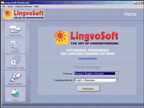 LingvoSoft FlashCards English <-> Romanian for Win 1.5.09 screenshot